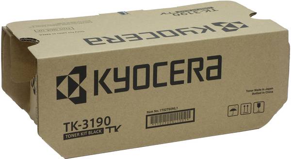 Kyocera TK-3190 náplň do tlačiarne originál  čierna Maximálny rozsah stárnek 25000 Seiten