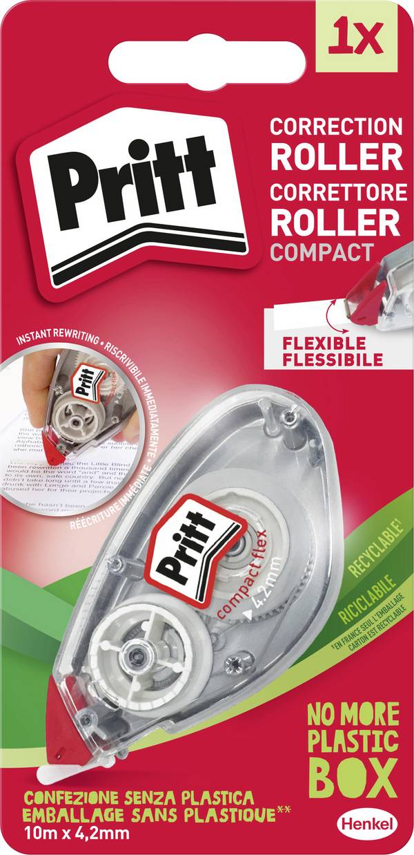 Pritt korekčný valček compact flex 4.2 mm biela 10 m 1 ks