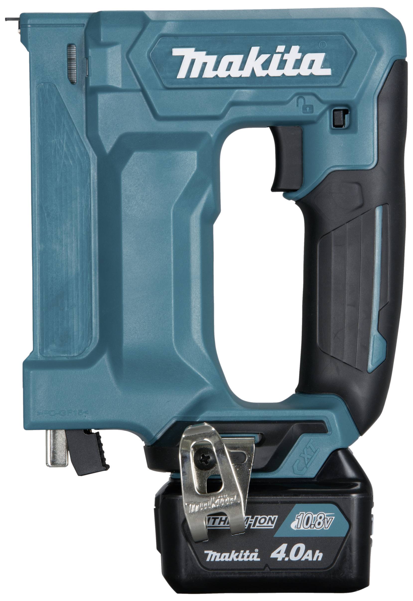 Makita ST113DSMJ Agrafeuse sans fil + 2 batteries, + chargeur, + mallette
