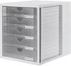 HAN Systembox 1450-63 box so zásuvkami sivá DIN A4, DIN C4 Počet zásuviek: 5
