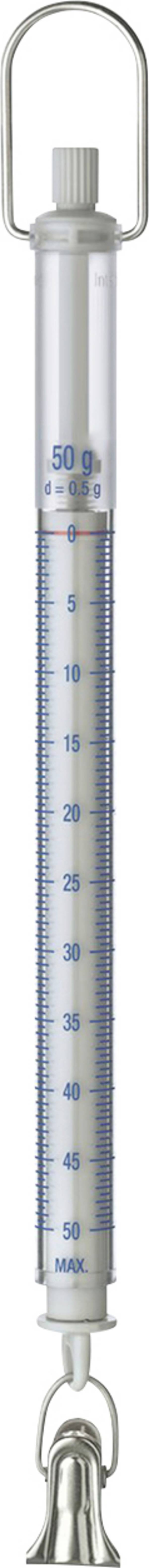 Sauter 287-104 pružinová váha  Max. váživosť 50 g Rozlíšenie 0.5 g  viacfarebná