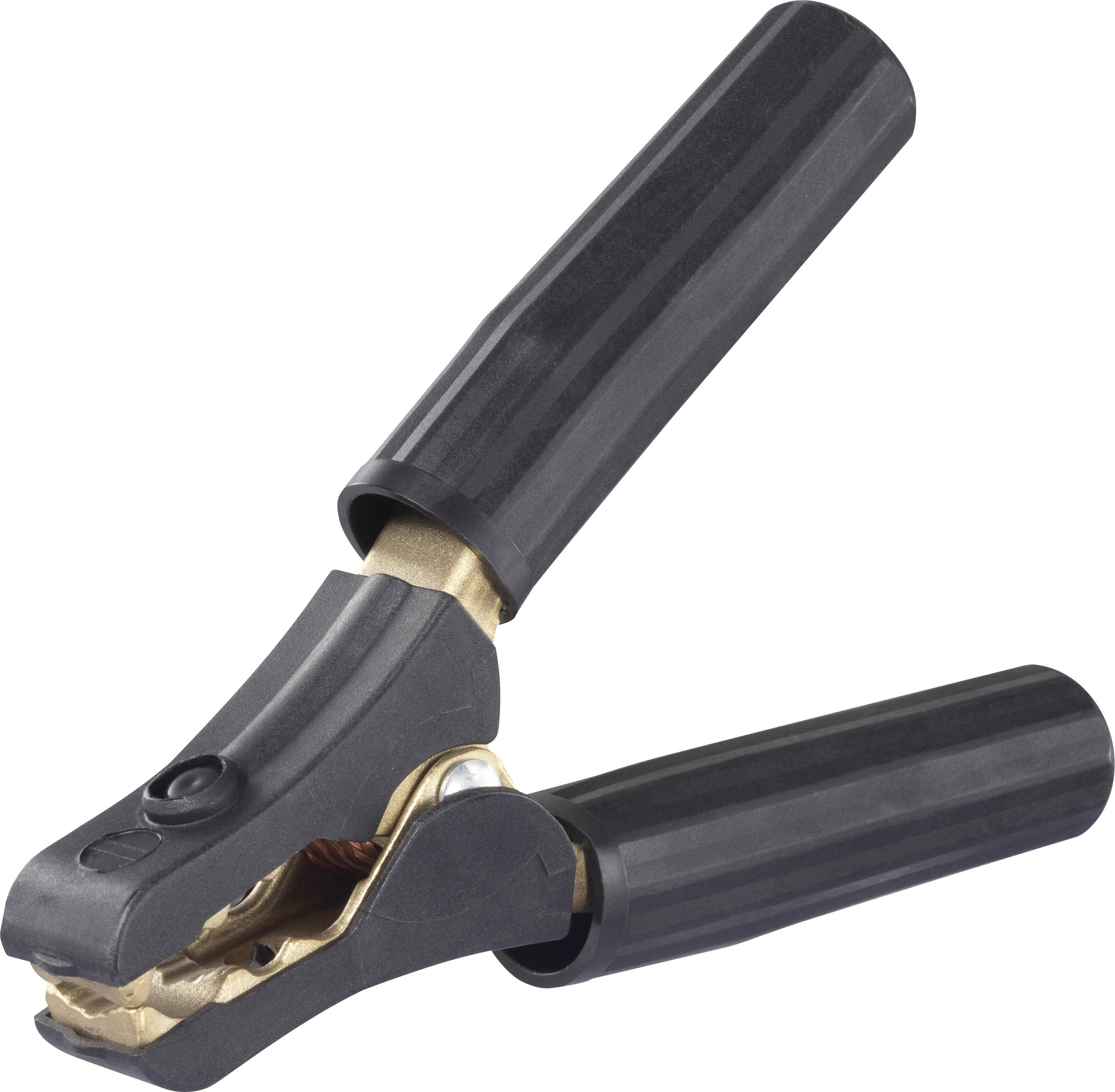 Pinza di carica max. 1000 A/30 V/DC viti, rossa, 1000 A, contenuto: 1 pz.