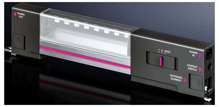 Rittal Maskiner-LED-lys 2500.100 EEK: F (A - G) Neutral hvid 5 W 400 lm 240 V/AC (L x B x H) 262 x 55 x 23 mm 1 stk