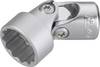 Hazet 880G-Z18 880G-Z18 vonkajší dvojitý 6-hranný trakčný profil spoločná zásuvka 18 mm 3/8" (10 mm)