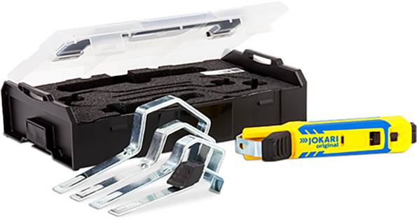 Jokari T71000 odizolovacie nôž Vhodné pre odizolovacie kliešte okrúhle káble, Kábel do vlhkých priestorov 8 do 28 mm-1