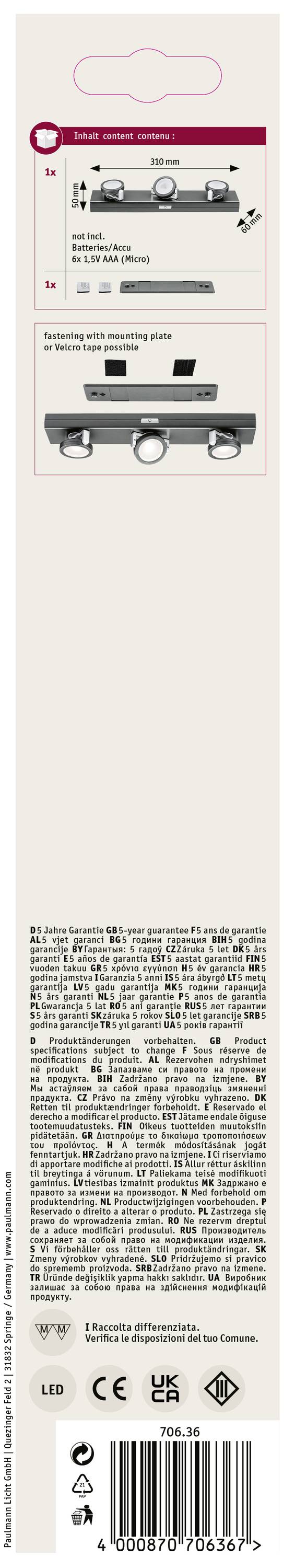 Zadná strana obalu adaptéra. Hore obrázok produktu s konektormi a text: "Adaptér pre zariadenia USB-C." Dole právne upozornenia.