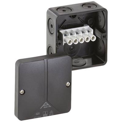 Spelsberg 49140201 spojovacie krabice (d x š x v) 80 x 80 x 52 mm čierna IP65 1 ks