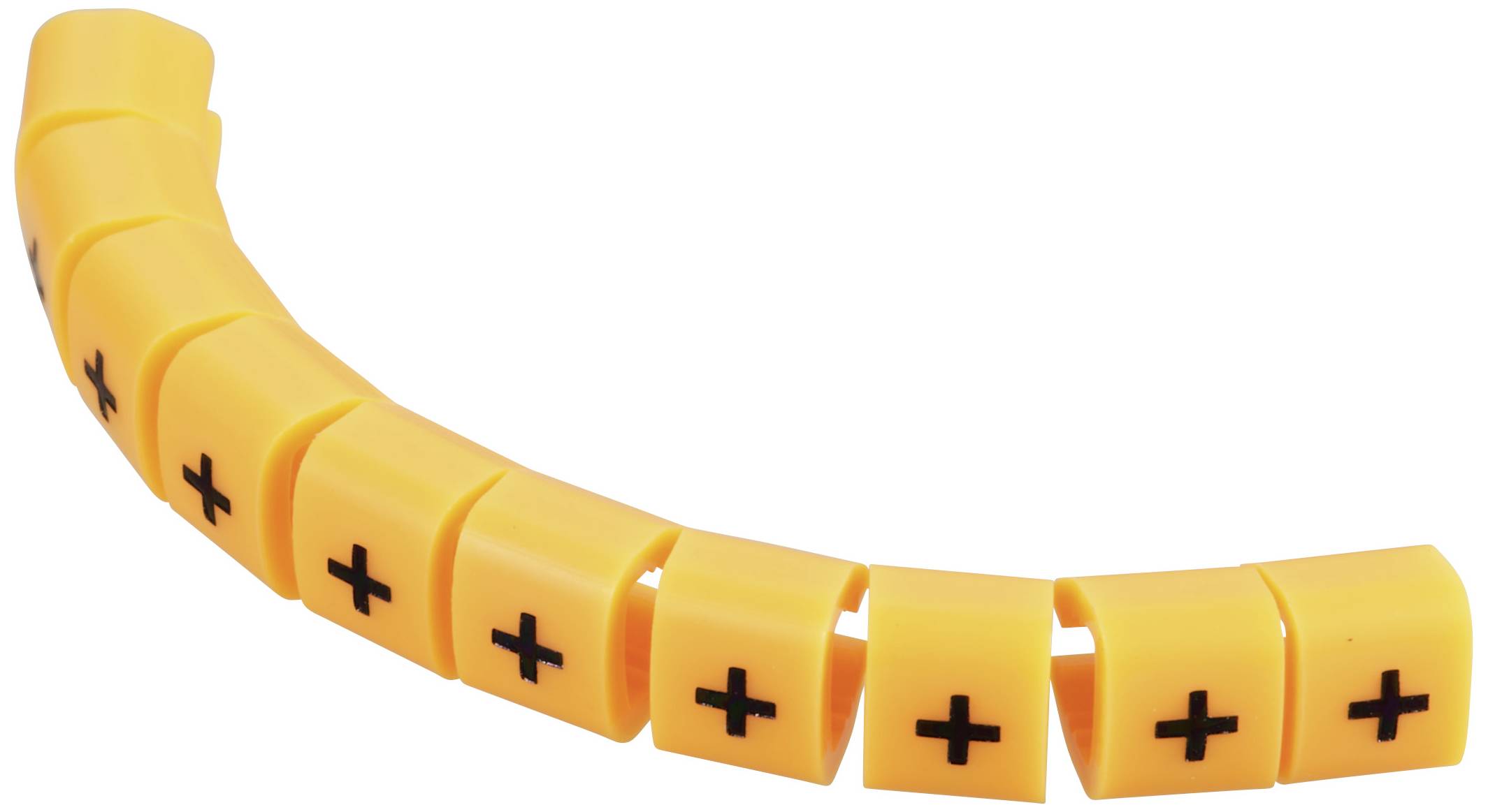 TRU COMPONENTS TC-MB1/+203 Clip segnafili Legenda (segnacavi) + Intervallo diametro esterno 3 fino a 3.60 mm