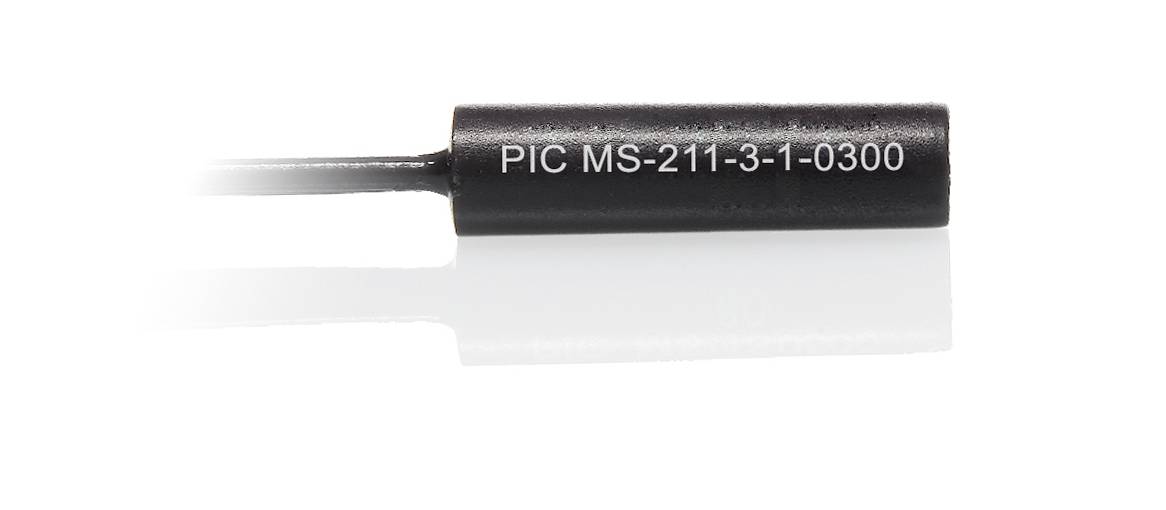 PIC MS-211-3-1-0300 Reedcontact 1x NO 150 V/DC, 120 V/AC 0.5 A 10 W, 10 VA afbeelding