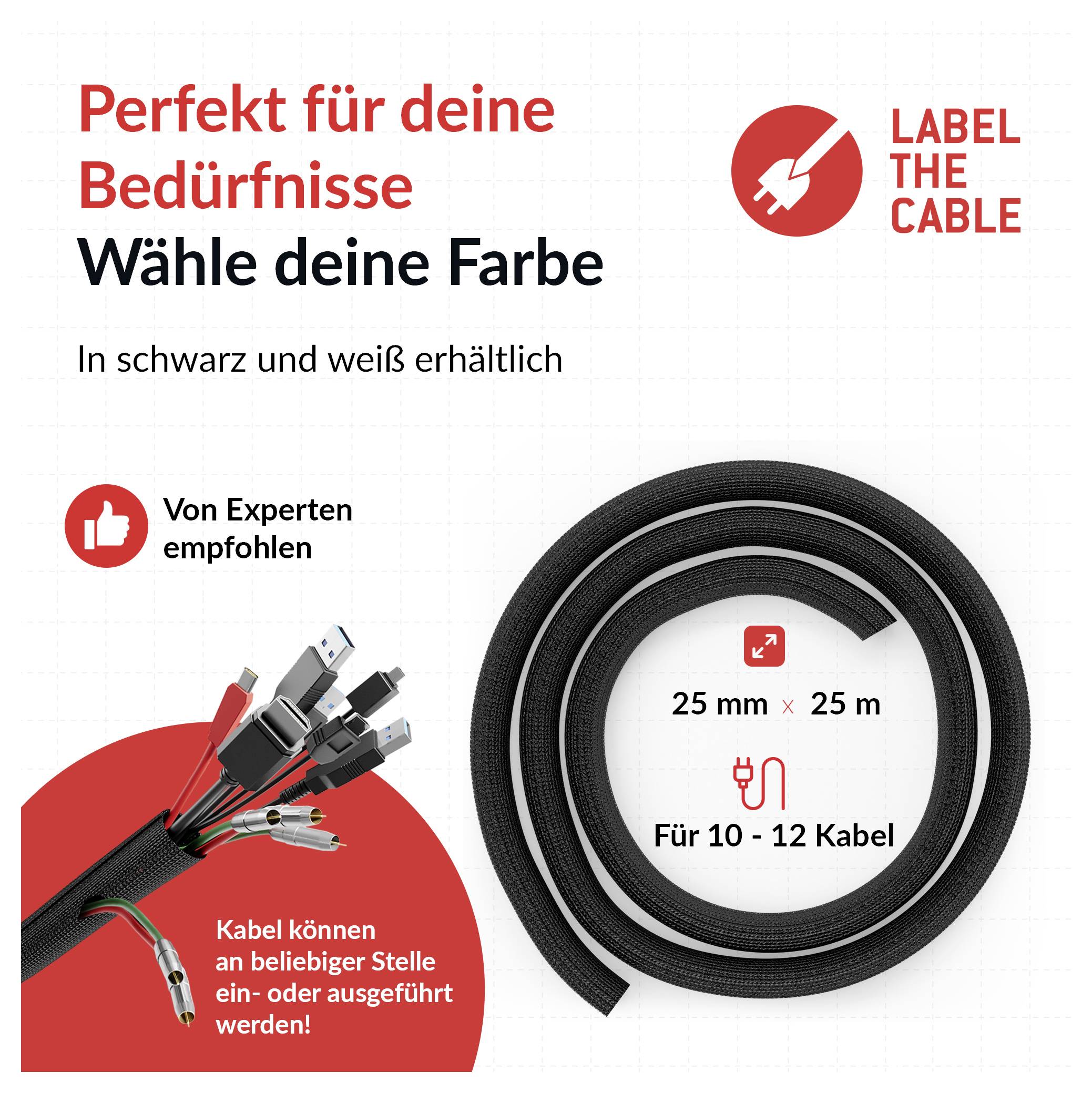 Label the Cable PRO 5110 čierna-1