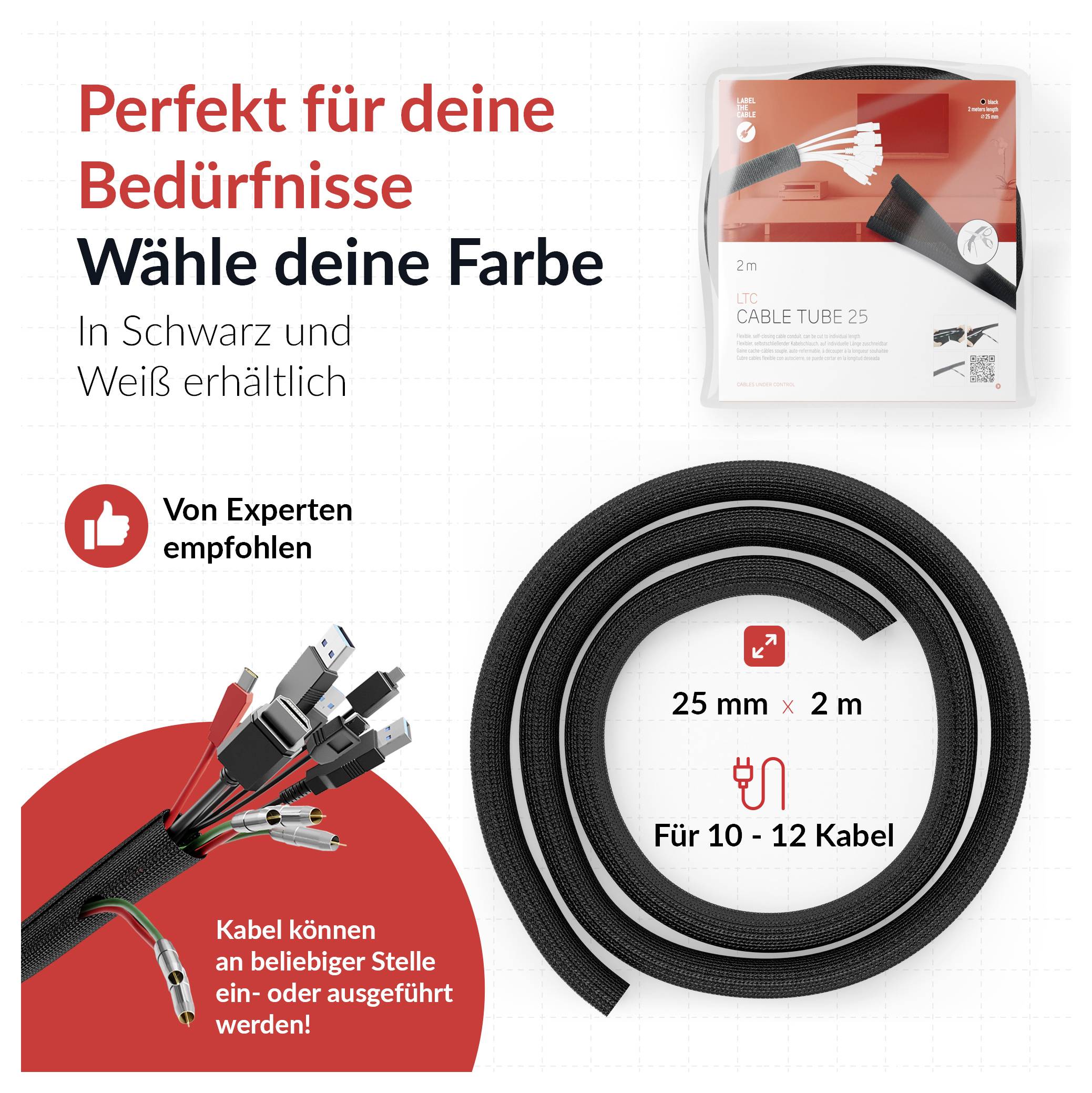 Label the Cable LTC 5110 čierna-1