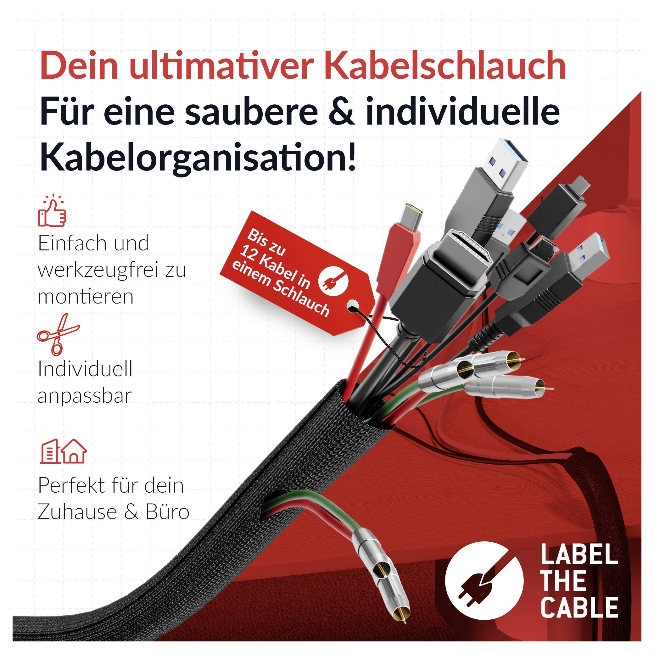 Label the Cable LTC 5110 čierna-6