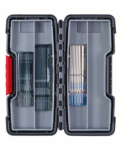 Bosch Accessories 2607010903 Kit di lame per seghetto Wood and Metal, da 30 pezzi, codolo a camma 1 KIT