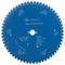 Pílový kotúč v modrej farbe od Boscha, model 'expert Sandwich Panel', priemer 350 mm, 60 zubov, vhodný pre sendvičové panely.