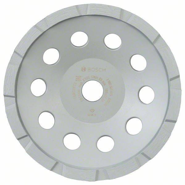 Bosch Accessories 2608601575 Disco di molatura in diamante Standard for Concrete, da 180 x 22,23 x 5 mm Standard for Concrete 180 mm 1 pz.