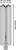 Strieborná jadrová vrtacia korunka so šírkou 122 mm a výškou 400 mm. Nápis: 'BOSCH PRO'.