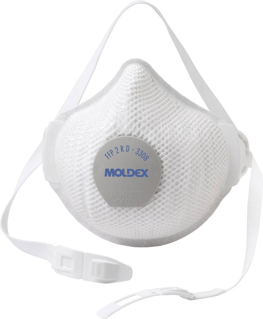 respirátor proti jemnému prachu, s ventilom Moldex 330801, 1 ks