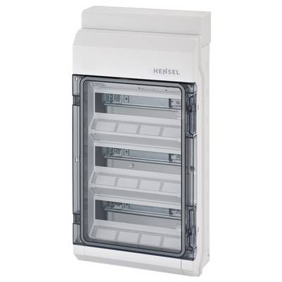 Hensel 6100004 KV 9336 malý rozvádzač na omietku Počet modulov (šírka) = 36 Počet riadkov = 3