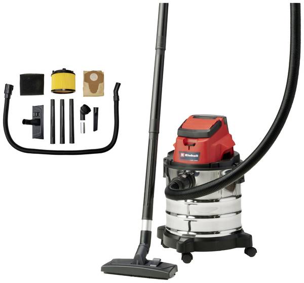 Einhell Power X-Change TC-VC 18/20 Li S-Solo 2347130 mokrý / suchý vysávač   20 l bez akumulátora, bez nabíjačky