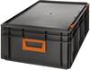 Alutec 139242210188 plastový box, Magnus PC 42, (š x v x h) 600 x 233 x 400 mm, čierna, oranžová, 1 ks