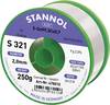 Stannol S321 2,0% 2,0MM SN99,3CU0,7 CD 250G spájkovací cín bez olova bez olova, cievka Sn99,3Cu0,7 ORH1 250 g 2 mm