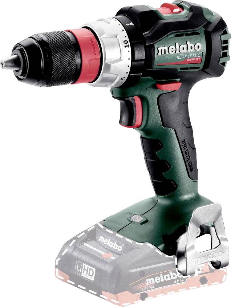 Metabo BS 18 LT BL Q aku vŕtací skrutkovač, 18 V Li-Ion akumulátor 602334840