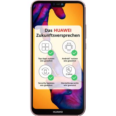 HUAWEI P20 lite smartfón 64 GB 14.8 cm (5.84 palca) ružová Android ™ 8.0 Oreo dual SIM