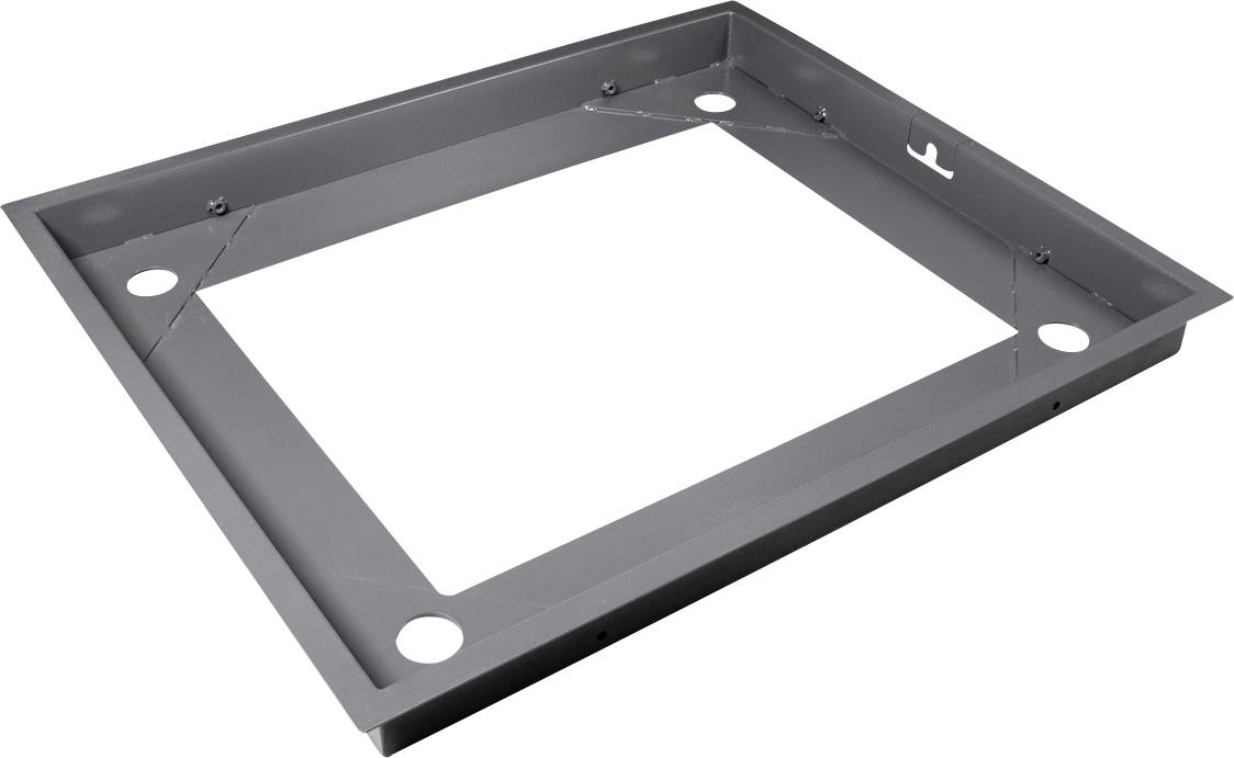 Kern BIC-A08 BIC-ACC Rampa di salita, in acciaio, verniciata a polvere, per piatto di pesata dim L×P×A 1000×1000×108mm