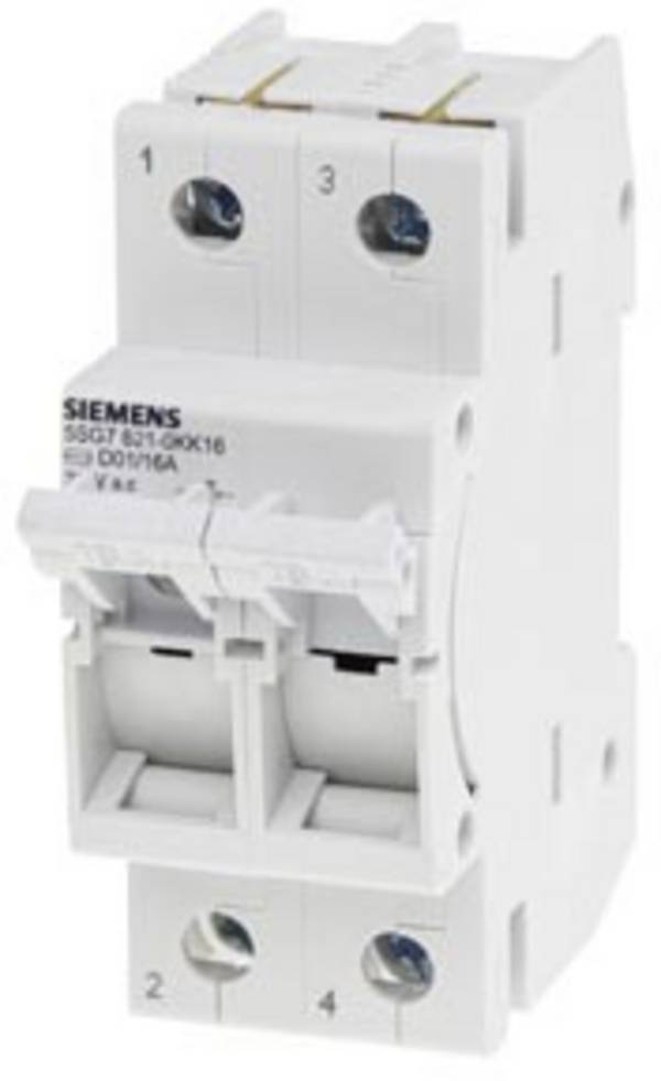 Siemens 5SG76210KK16 výkonový odpínač poistky   Veľkosť poistky = D01  16 A  400 V 1 ks