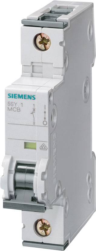 Spínač Siemens na ochranu elektrického vedenia s prepínačom na prerušenie elektrického obvodu.