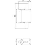 Poistková vložka NH, NH0, In: 125 A, gG, Un AC: 500 V, predné smerové svetlo, ...