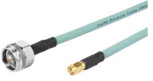 Siemens sériový prepojovací kábel [1x N zástrčka - 1x SMA zástrčka] 0.3 m pastelová tyrkysová