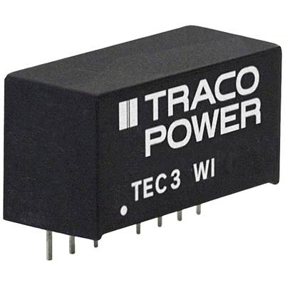 TracoPower TEC 3-2410WI DC / DC menič napätia, DPS 24 V/DC 700 mA 3 W Počet výstupov: 1 x