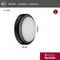 Čierne okrúhle LED stenové alebo stropné svietidlo (16 W) s priemerom 180 mm. Stupeň krytia IP44. 5 rokov záruky.