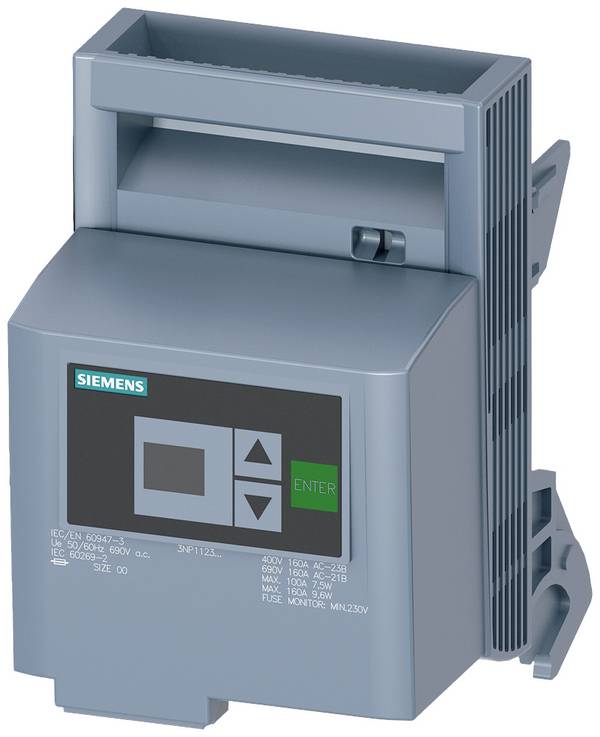 Siemens 3NP19231GB30 vložka rukoväte  Vhodné pre veľkosť poistky 000 - 4 Veľkosť poistky = 000     1 ks