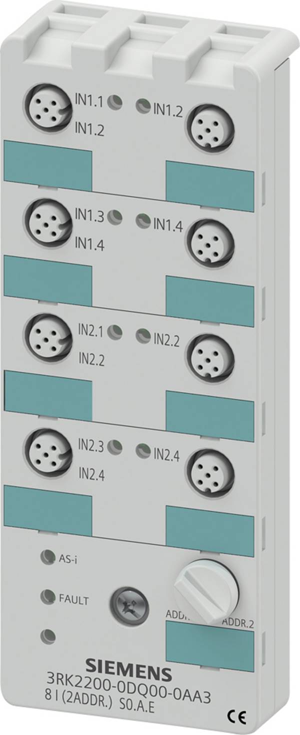 Siemens 3RK2200-0DQ00-0AA3 vstupný / výstupný modul