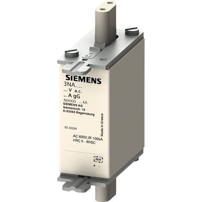Siemens 3NA38176KJ sada poistiek   Veľkosť poistky = 0  40 A  690 V 3 ks