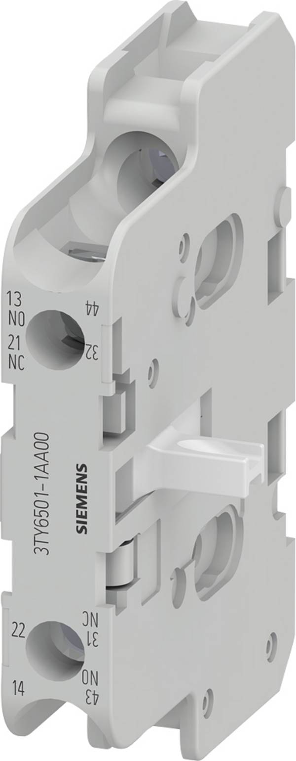 Siemens 3TY6501-1AA00 blok pomocných spínačov s pomocným kontaktom Vhodné pre značku (relé): Siemens 1 ks