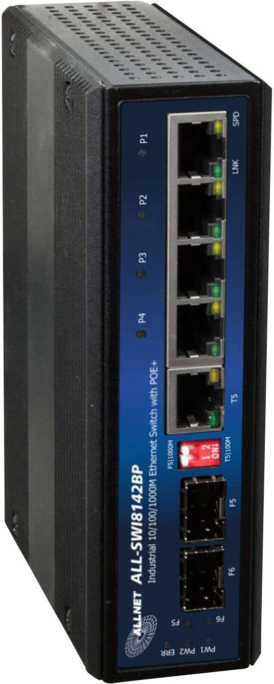 Allnet ALL-SWI8142BP Netwerk switch 5 poorten afbeelding
