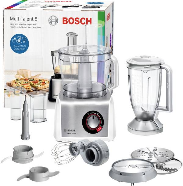 Bosch Haushalt MC812S814 kuchynský robot 1250 W strieborná, biela