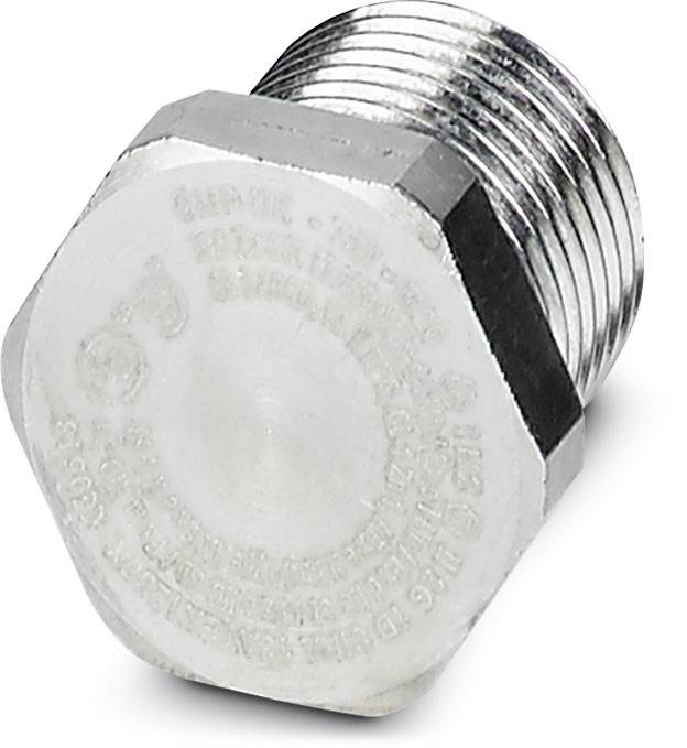 Phoenix Contact 1411104 A-EXSH-M20-68L-N-S Tappo a vite M20 Ottone nichelato 20 pz.