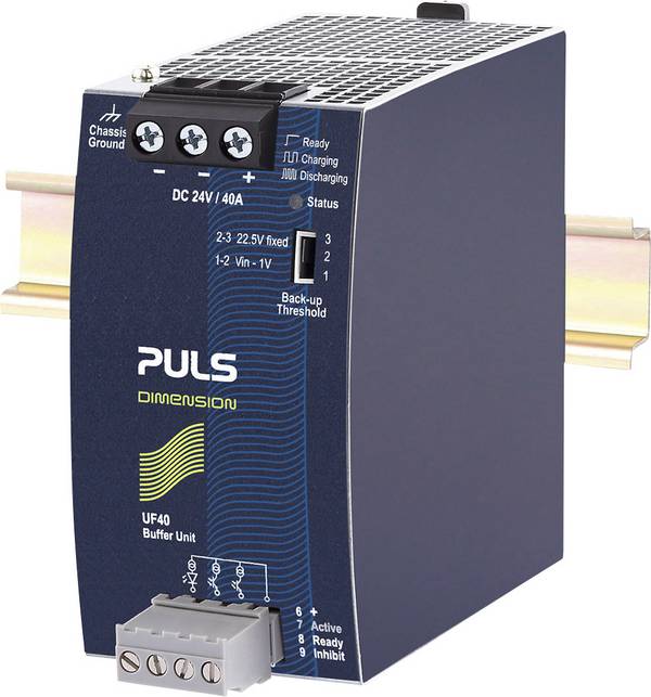 PULS DIMENSION Vyrovnávací modul pre montáž na lištu, 24 V/DC, 40 A