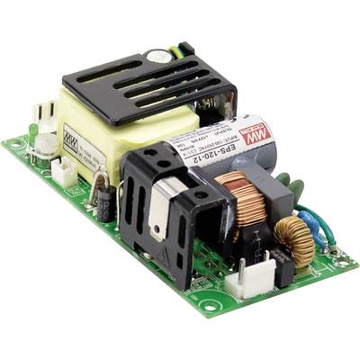 Elektronická doska plošných spojov s rôznymi komponentmi ako transformátor, kondenzátor a cievka, zobrazená na zelenej platni.