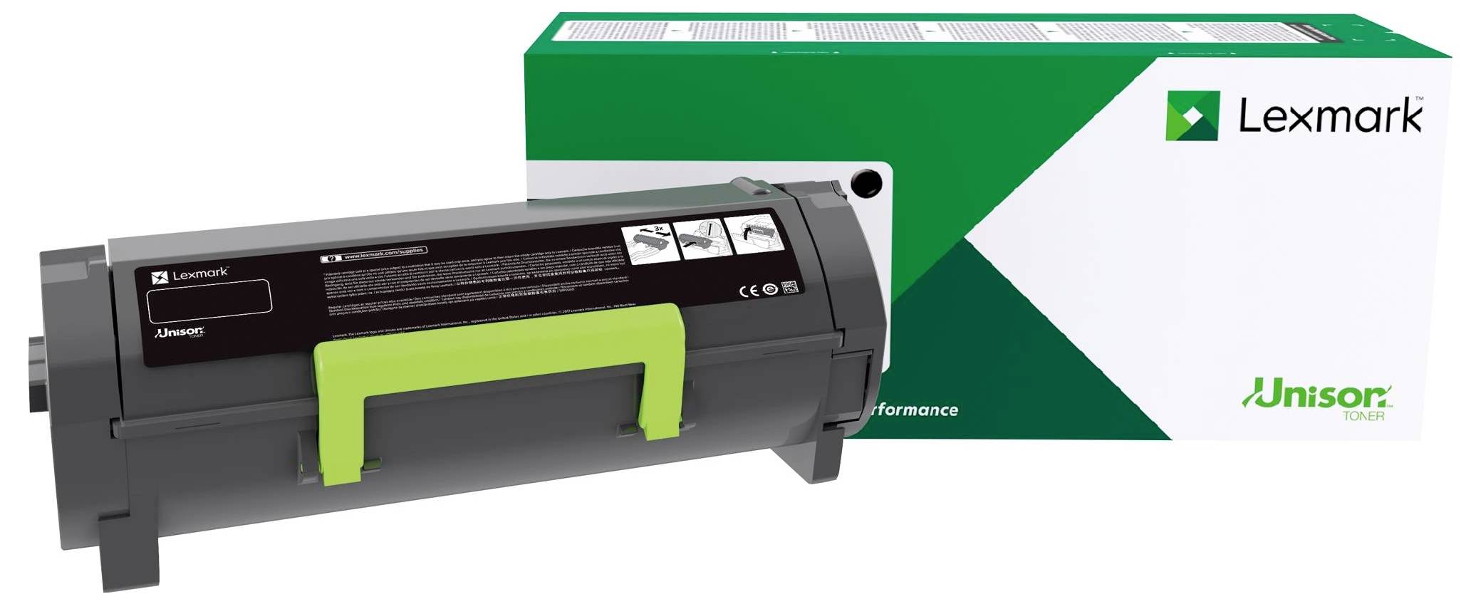 Lexmark MS521 MS621 MS622 MX521 MX522 MX622 vratný toner originál čierna Maximálny rozsah stárnek 25000 Seiten-0