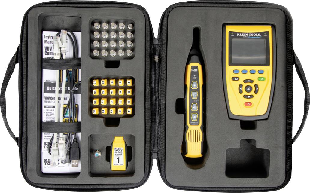 Klein Tools VDV501-829, VDV501-829 káblový merač, sieť, telekomunikácie