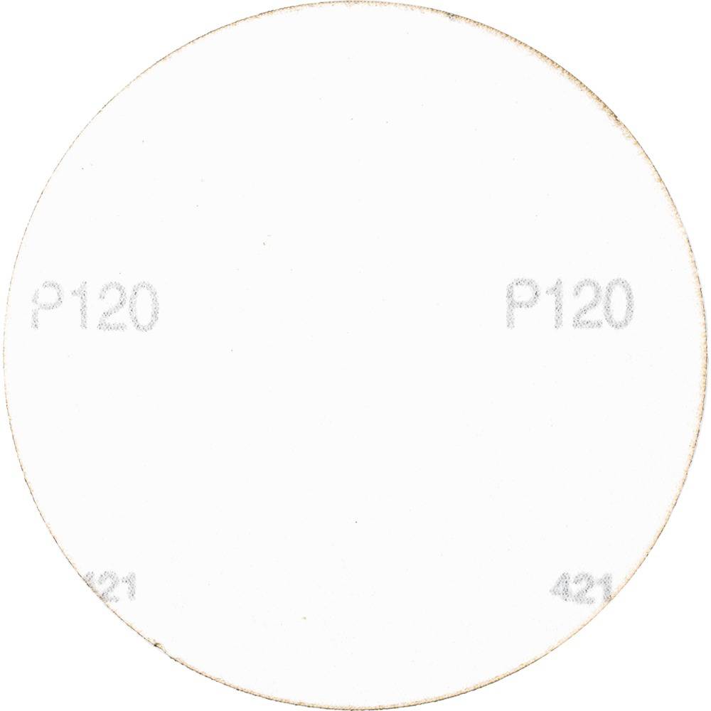 Guľatý brúsny kotúč zrnitosti P120, mierne opotrebovaný.