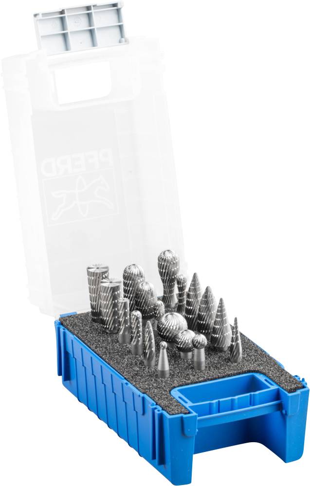 PFERD TOOLS 22900833 Set di frese HSS Diametro albero 6 mm