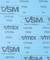 Modré brúsne plátno s potlačou 'VSM VYROBENÉ V NEMECKU', 'VITEX', 'CP918A', 'P800' a '909'.