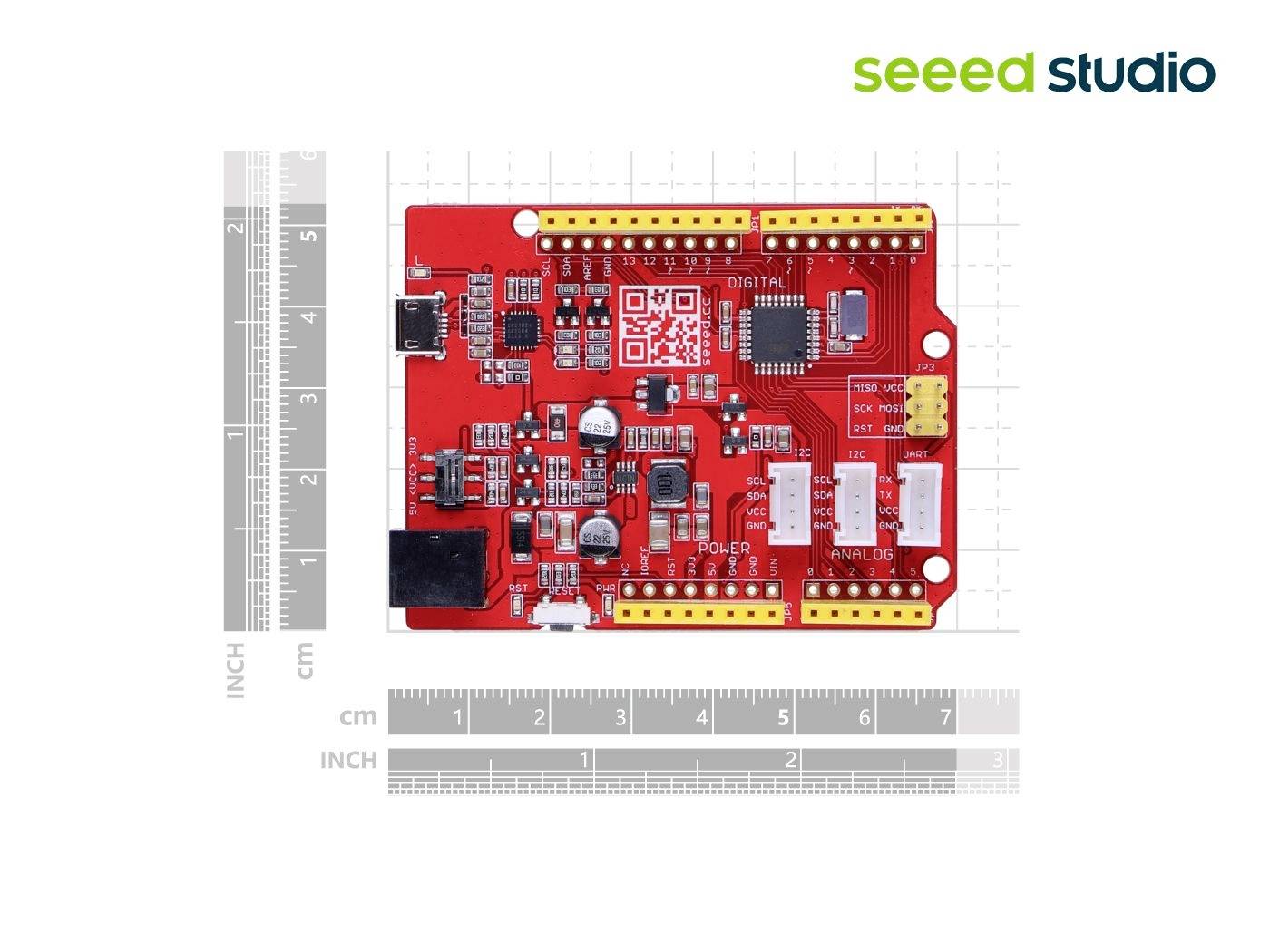 Seeed Studio prepojovací doska Seeeduino V4.3-5