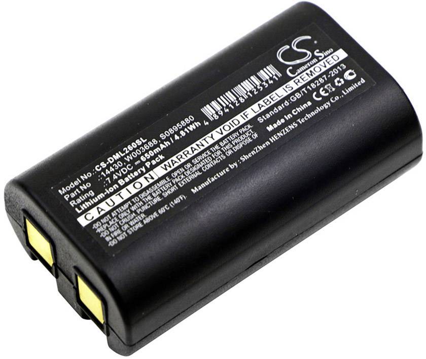 Beltrona BELDML260SL Printeraccu 7.4 V 650 mAh Vervangt originele accu 14430, 1758458, S0895880, S0915380, W003688